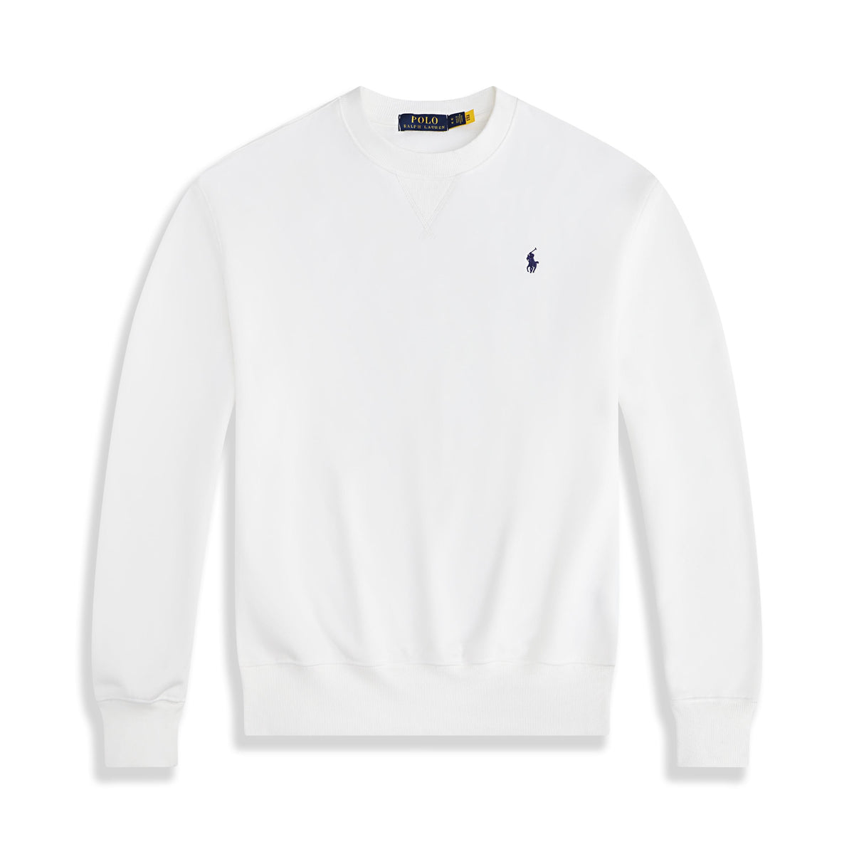 Cotton Crewneck sweater liso Ralph Lauren
